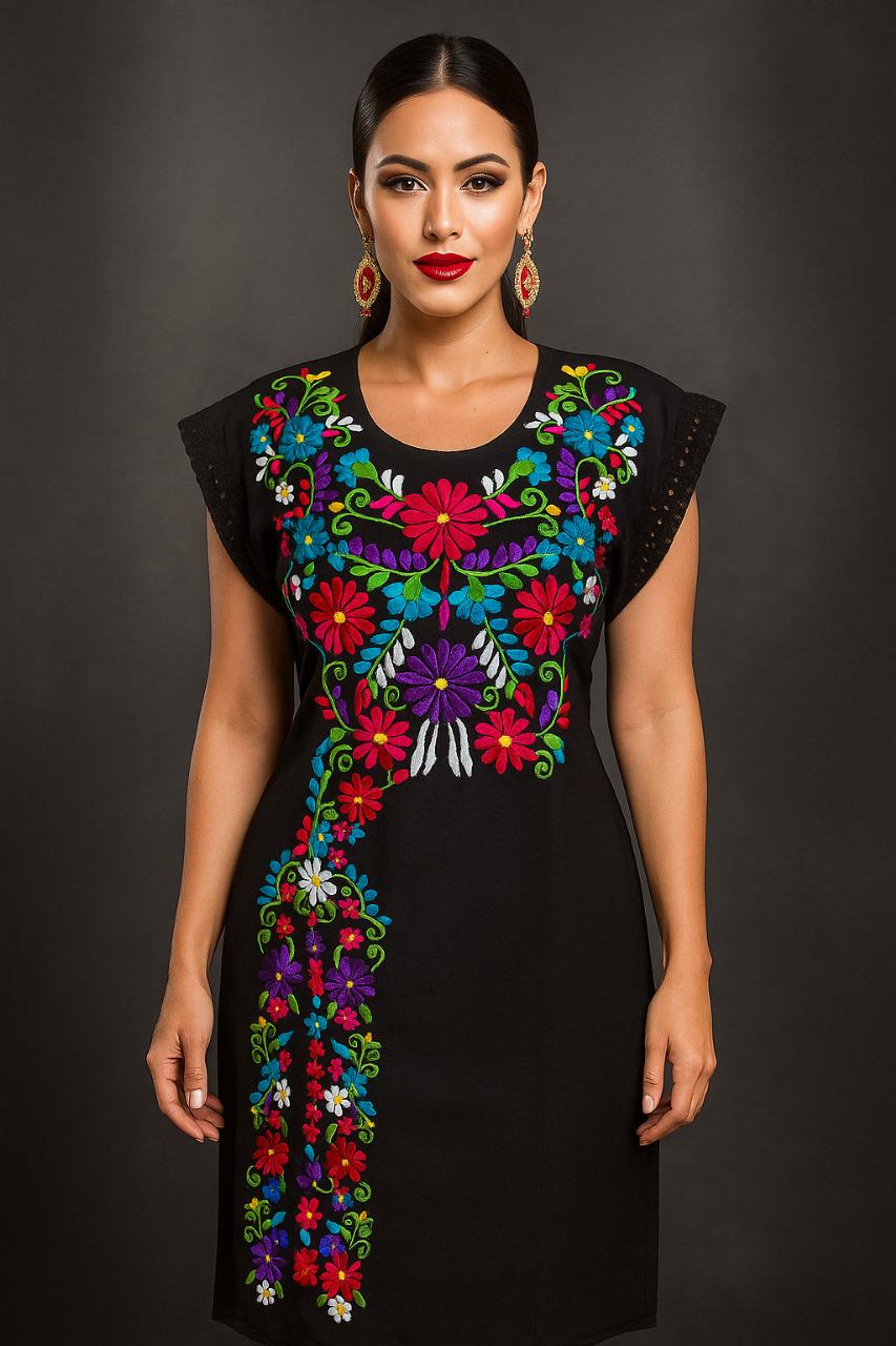 Image of Gorgeous Mexican Embroidered 