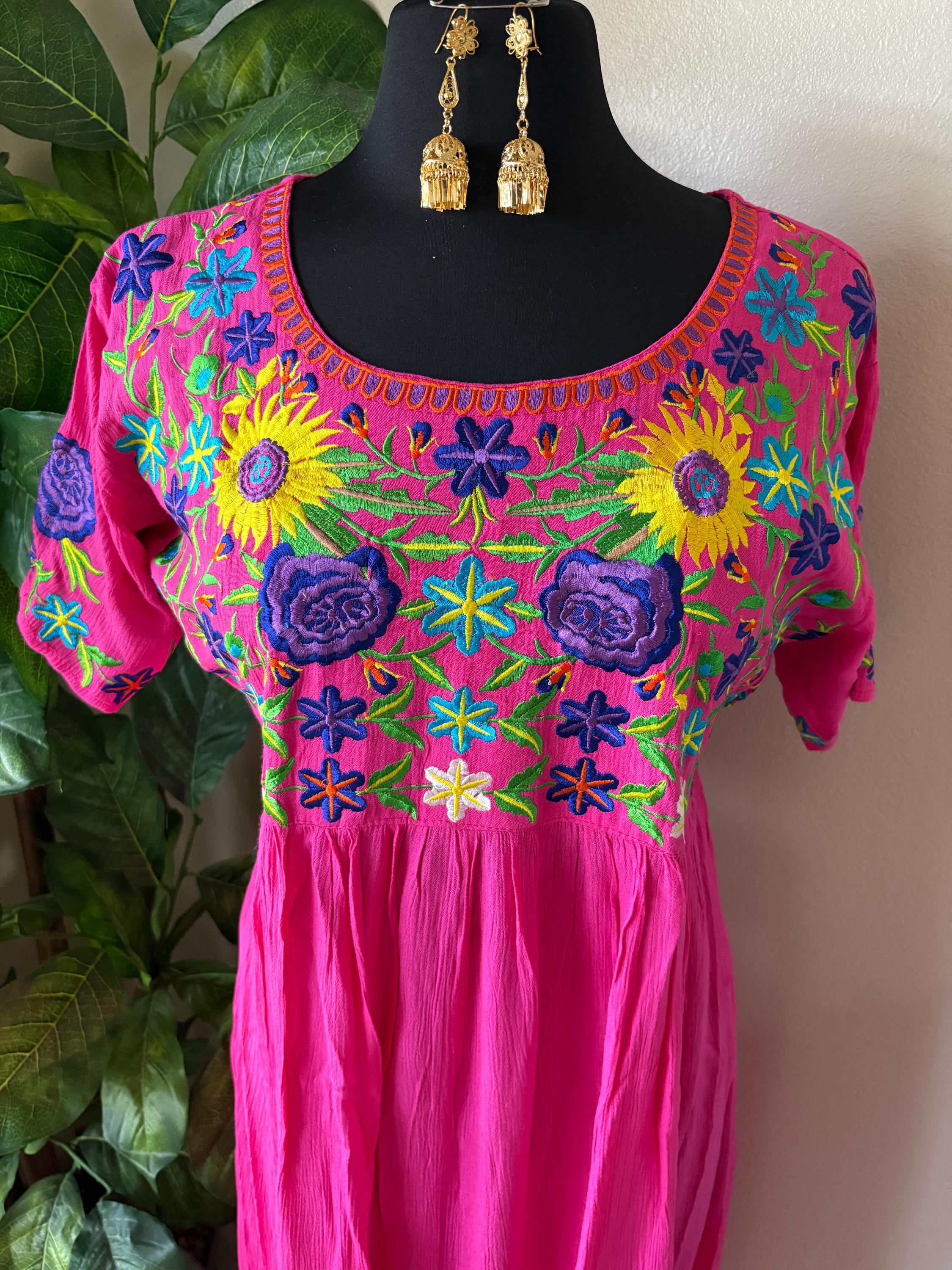 Image of Handmade Mexican Embroidered 