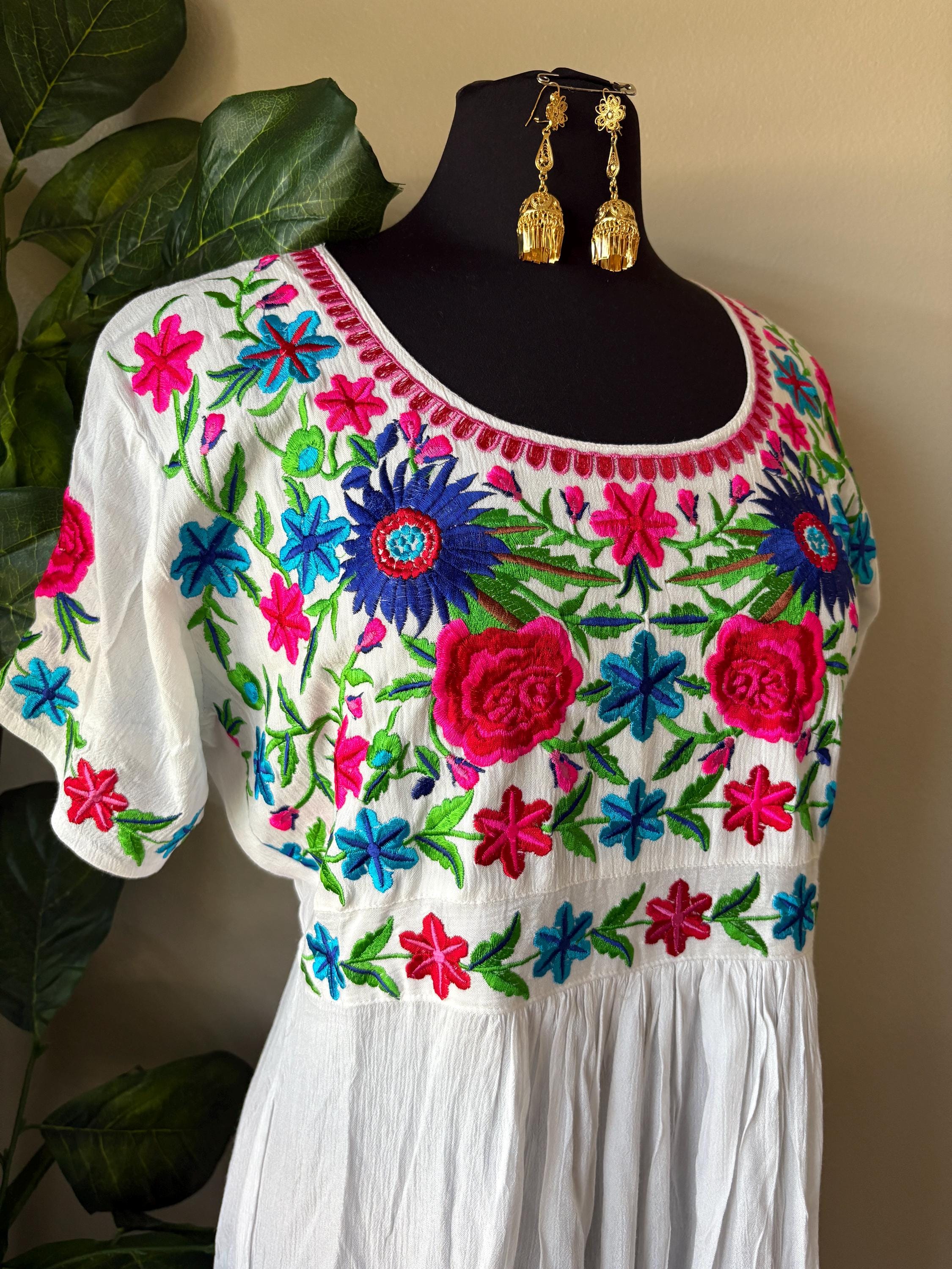 Image of Handmade Mexican Embroidered 