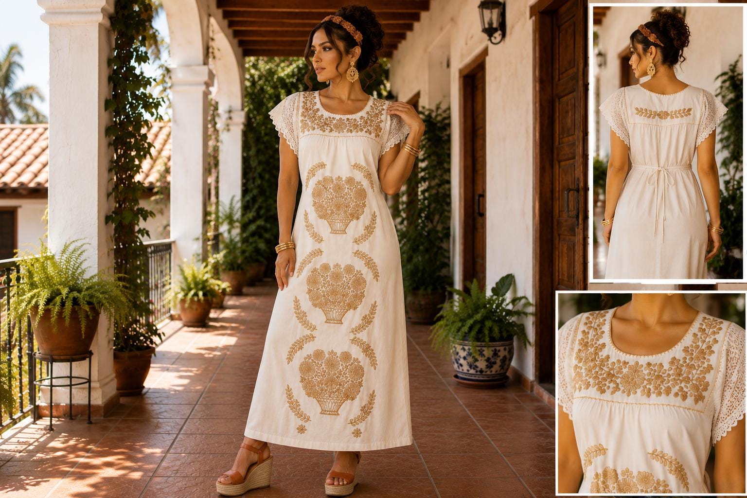 Image of Mexican Embroidered 