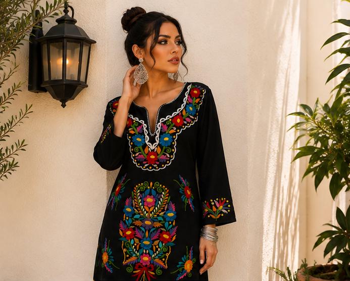 Image of Mexican Embroidered 