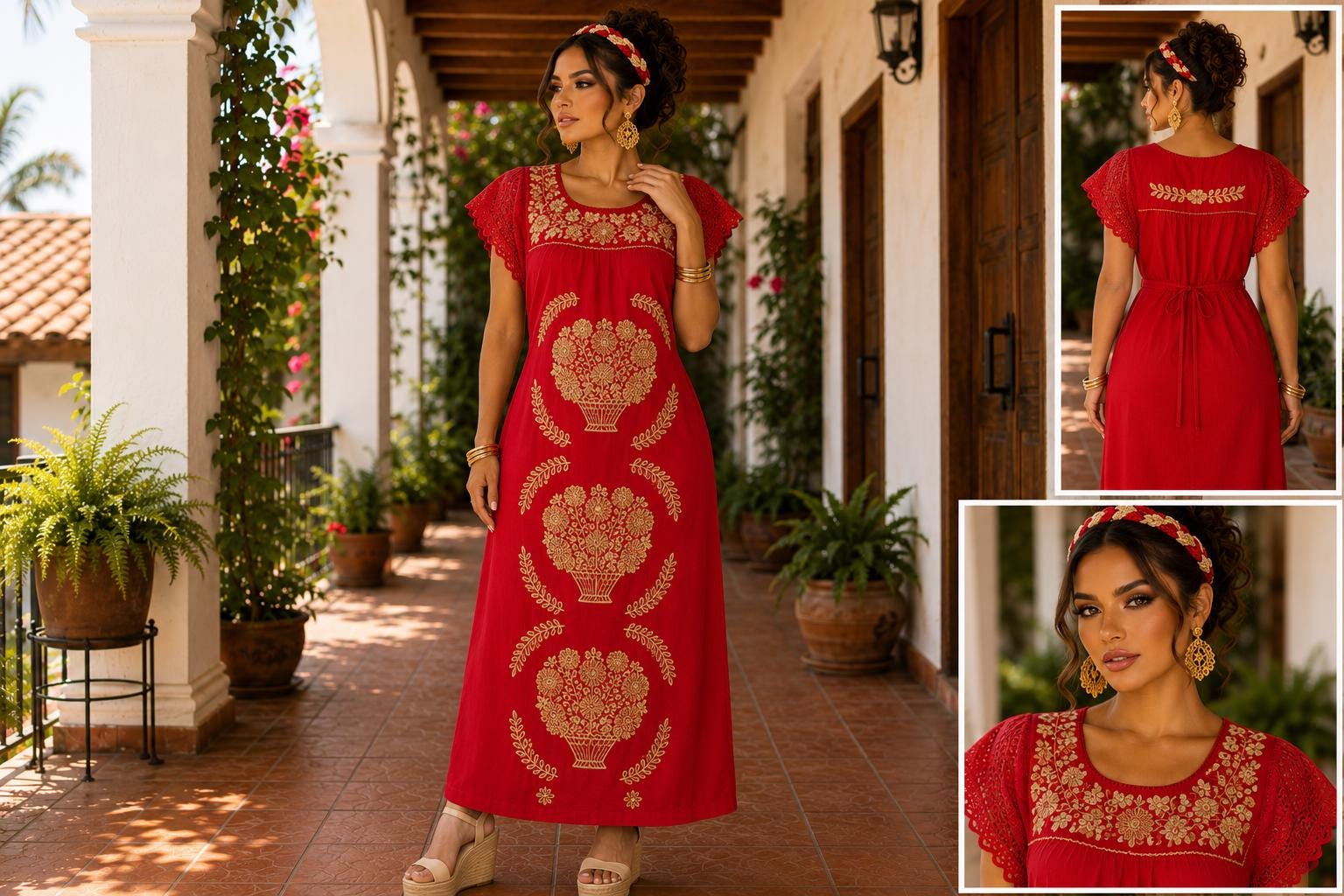 Image of Mexican Embroidered 