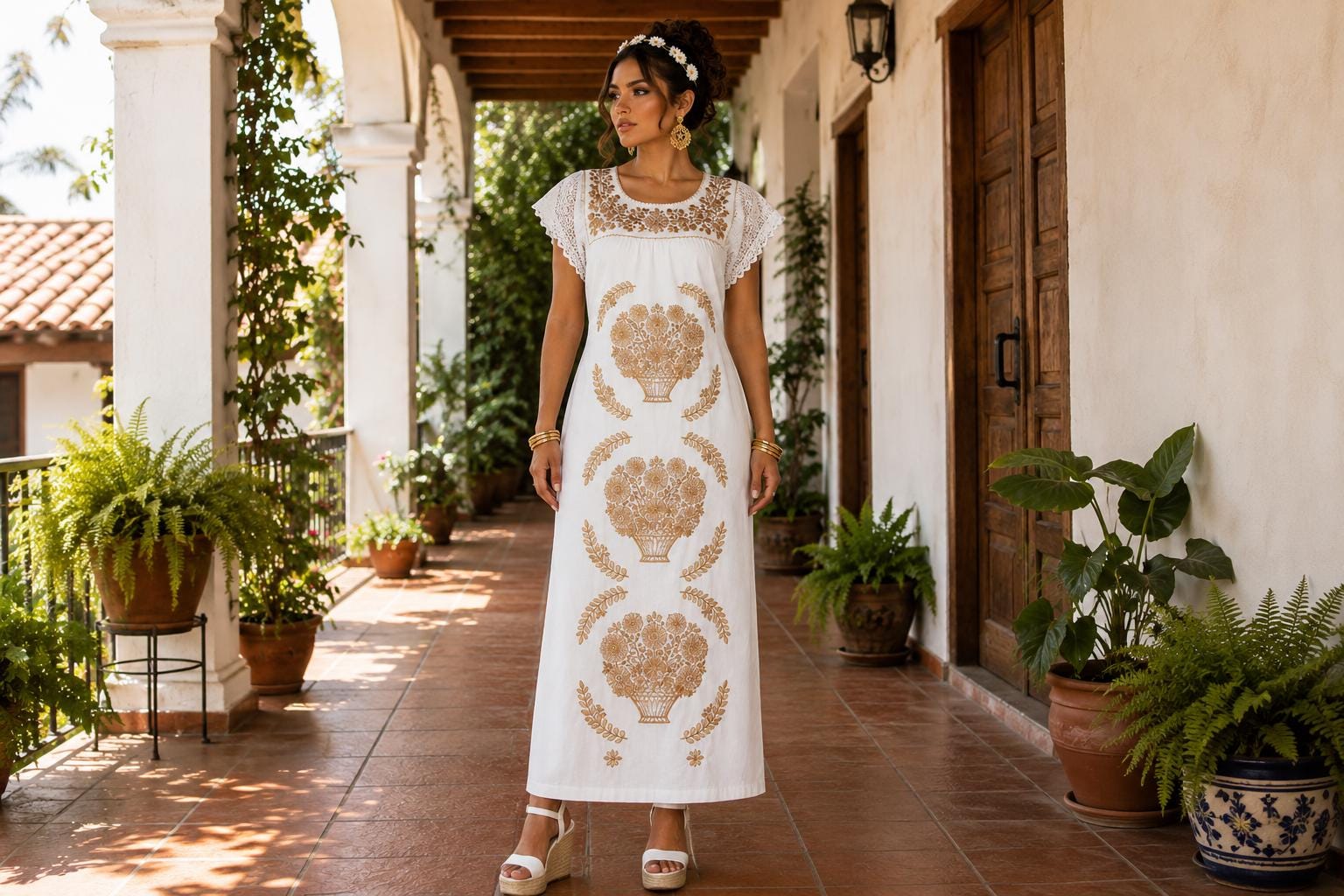 Image of Mexican Embroidered 