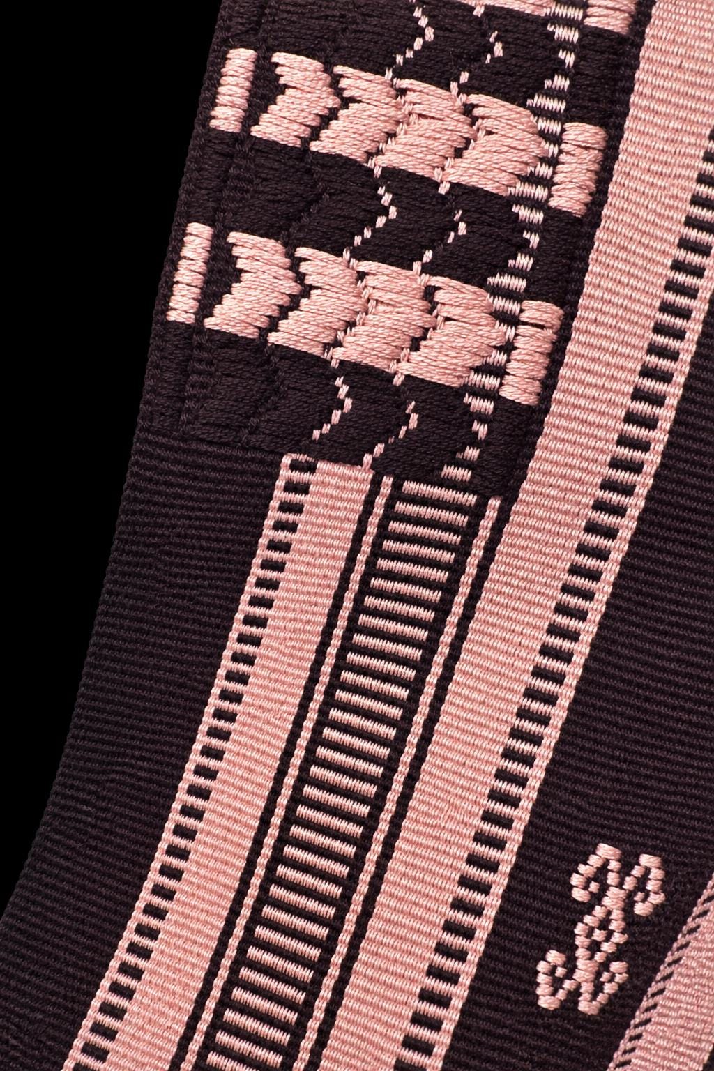 Image of Mexican Huipil Dress – Handcrafted Oaxacan Artisan Design in Wine & Rose