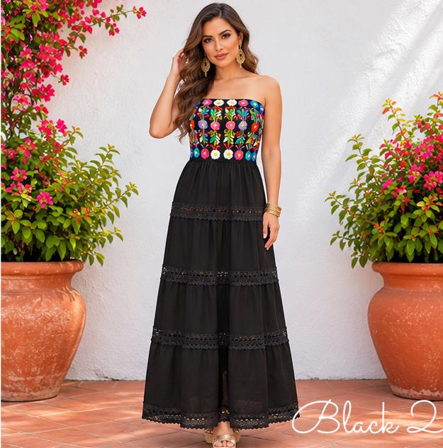 Image of Black Strapless 