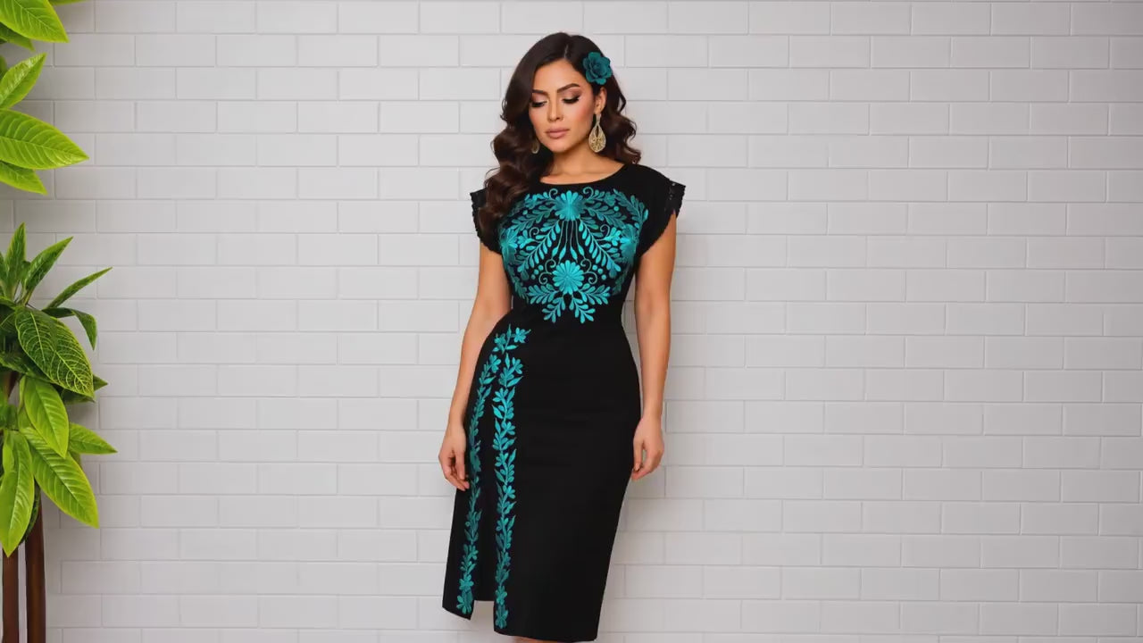 Image of Gorgeous Mexican Embroidered 