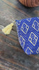 Aztec Inspired Design Artisanal Embroidered Bag - Storage, Clutch, or Organization Bag