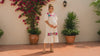Alma Beige, 2nd Floral Design, Handmade Embroidered Maxi Dress, Puebla Mexico, Maternity, Baby Shower, Resort Wear