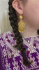 Cantarito-Traditional Mexican Artisanal Earrings - Beautiful Gold Plated Folkloric Earrings made by our Oaxaca Artisan Partners