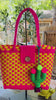Handwoven Recycled Plastic Bag - Artisan Made Bag from Chiapas, Mexico