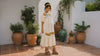 Alma Beige, Handmade Embroidered Maxi Dress, Puebla Mexico, Maternity, Baby Shower, Resort Wear